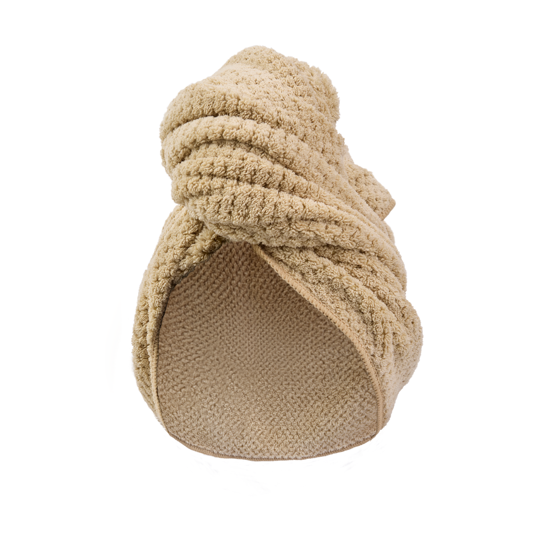 Microfibre Hair Towel - Sandstone