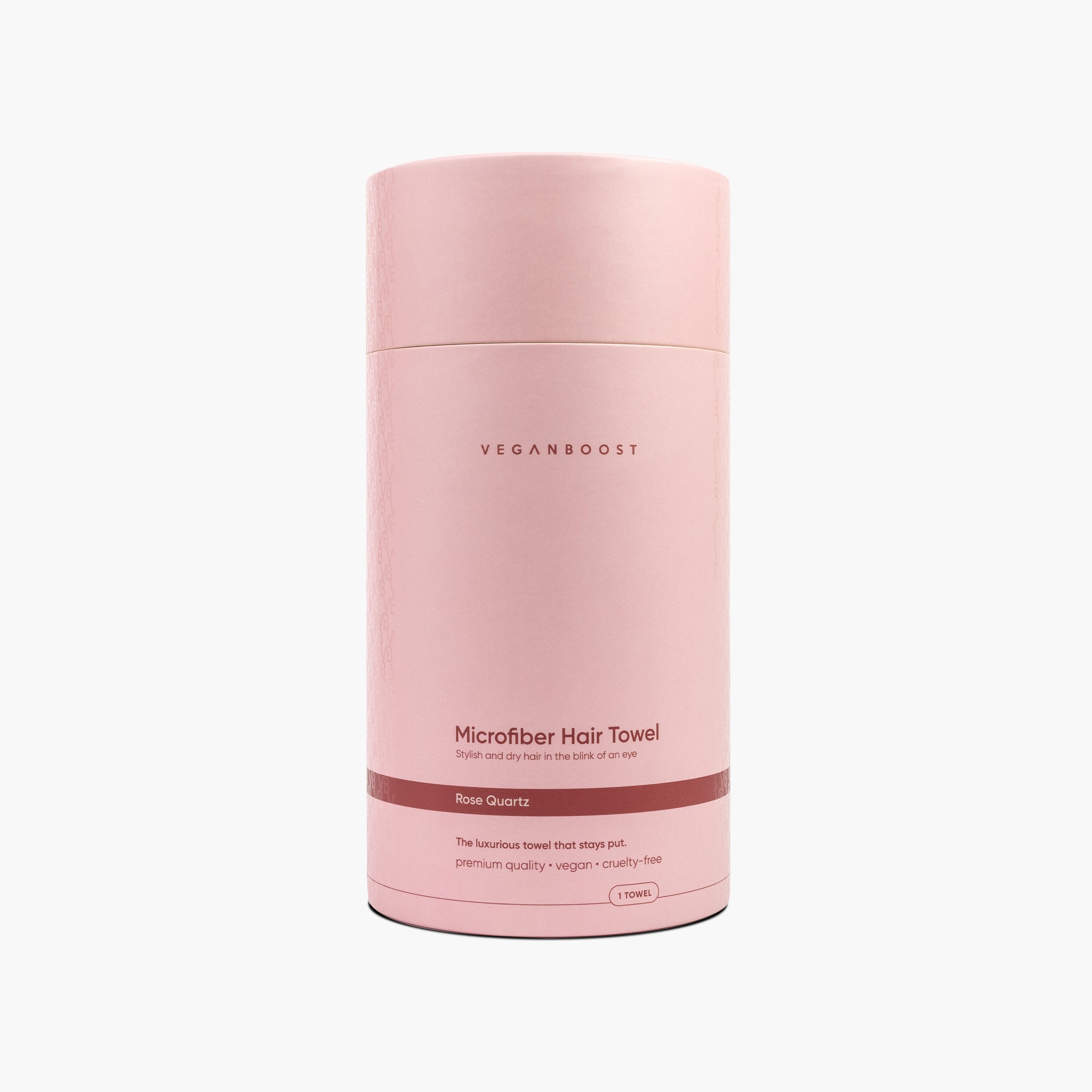 Microfibre Hair Towel - Rose Quartz